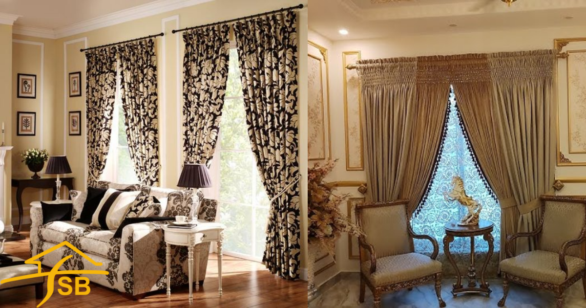 Living Room Curtain Designs